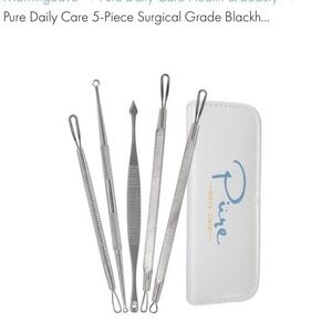 Pure Daily Care 5-Piece Surgical Grade Blackhead & Blemish Remover Kit